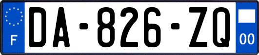 DA-826-ZQ