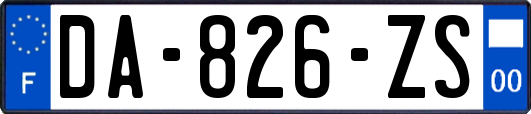 DA-826-ZS