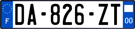 DA-826-ZT