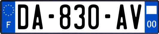 DA-830-AV