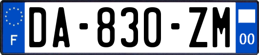 DA-830-ZM