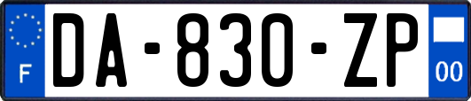 DA-830-ZP