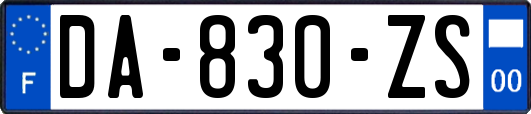 DA-830-ZS