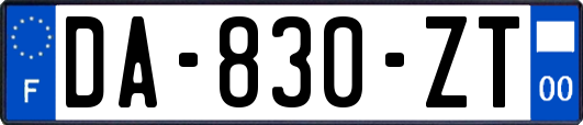 DA-830-ZT