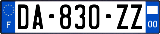 DA-830-ZZ