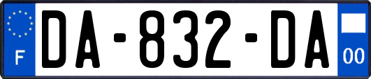 DA-832-DA