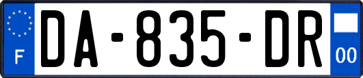 DA-835-DR