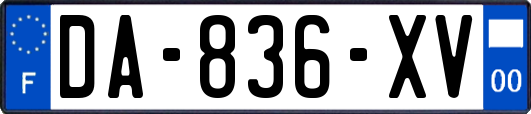 DA-836-XV