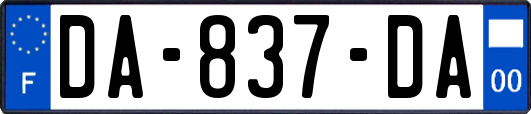 DA-837-DA