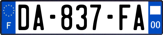 DA-837-FA