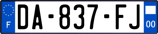 DA-837-FJ