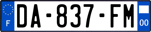 DA-837-FM
