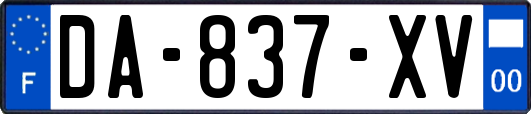 DA-837-XV