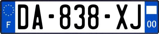 DA-838-XJ