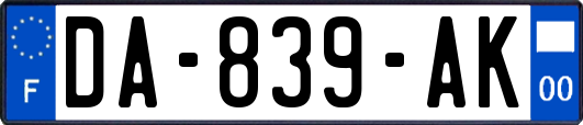 DA-839-AK