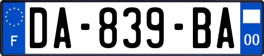 DA-839-BA