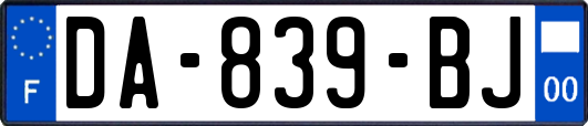 DA-839-BJ