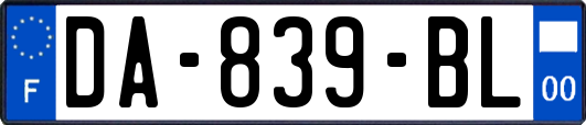 DA-839-BL