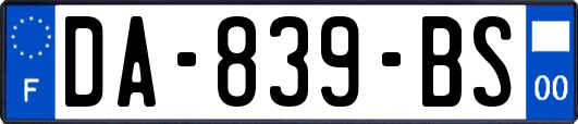 DA-839-BS