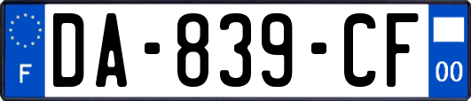 DA-839-CF