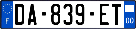 DA-839-ET