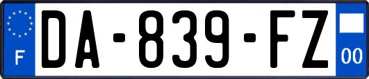 DA-839-FZ