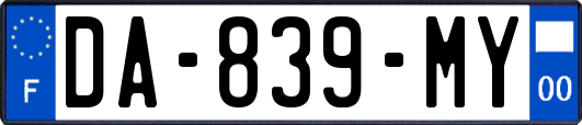 DA-839-MY