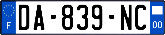 DA-839-NC