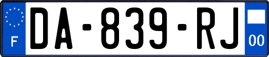 DA-839-RJ