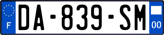 DA-839-SM