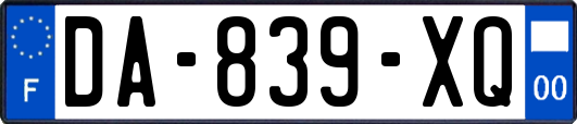 DA-839-XQ