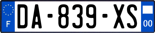 DA-839-XS