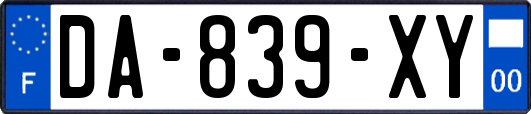 DA-839-XY
