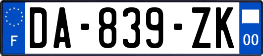 DA-839-ZK