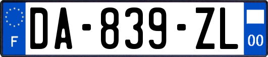 DA-839-ZL