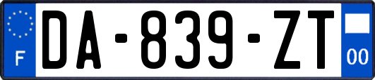 DA-839-ZT