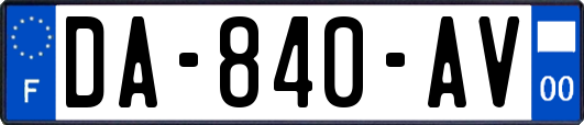 DA-840-AV