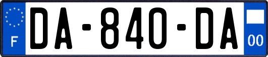 DA-840-DA