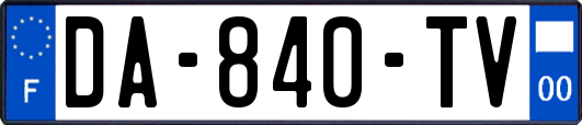 DA-840-TV