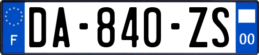 DA-840-ZS