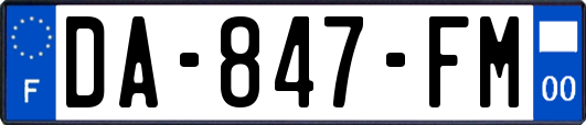 DA-847-FM
