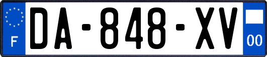 DA-848-XV