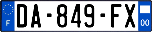 DA-849-FX