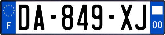 DA-849-XJ