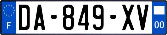DA-849-XV