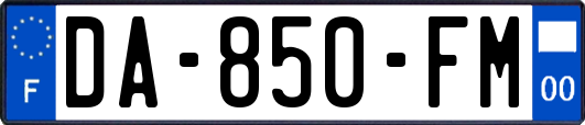 DA-850-FM