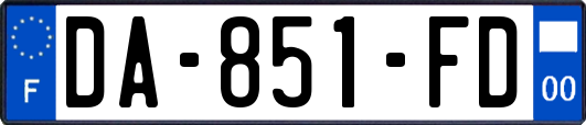 DA-851-FD