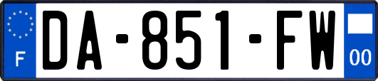 DA-851-FW