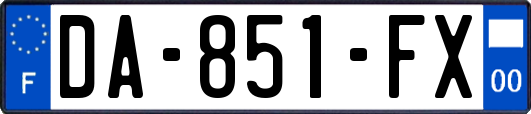 DA-851-FX