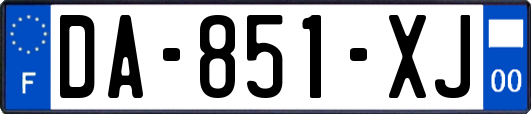 DA-851-XJ